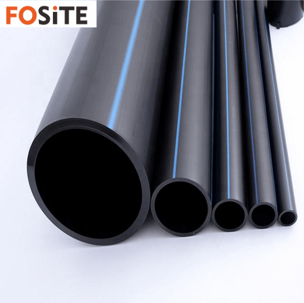 Manufacturer HDPE Pipe Water Pipe Plastic Pipe PE80 PE100 for Water Supply