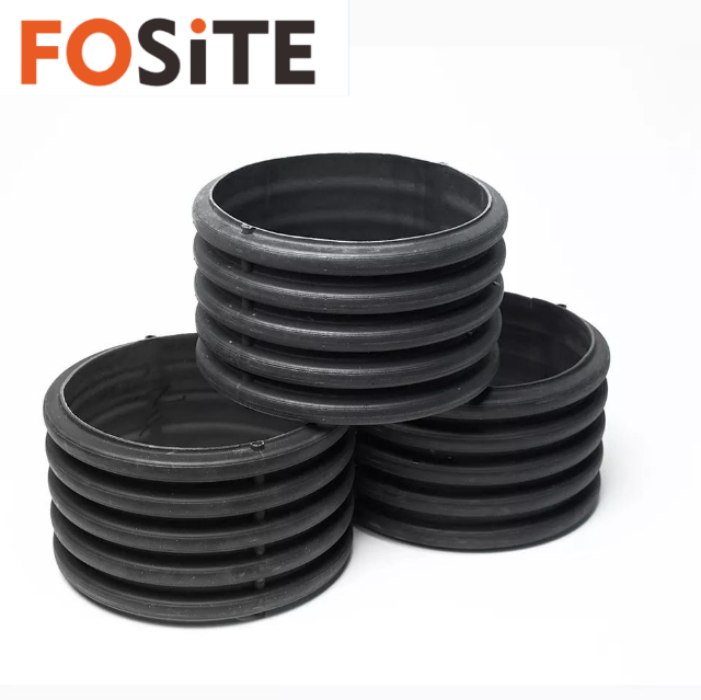 HDPE Double Wall Corrugated Pipe Black Drainage Pipe