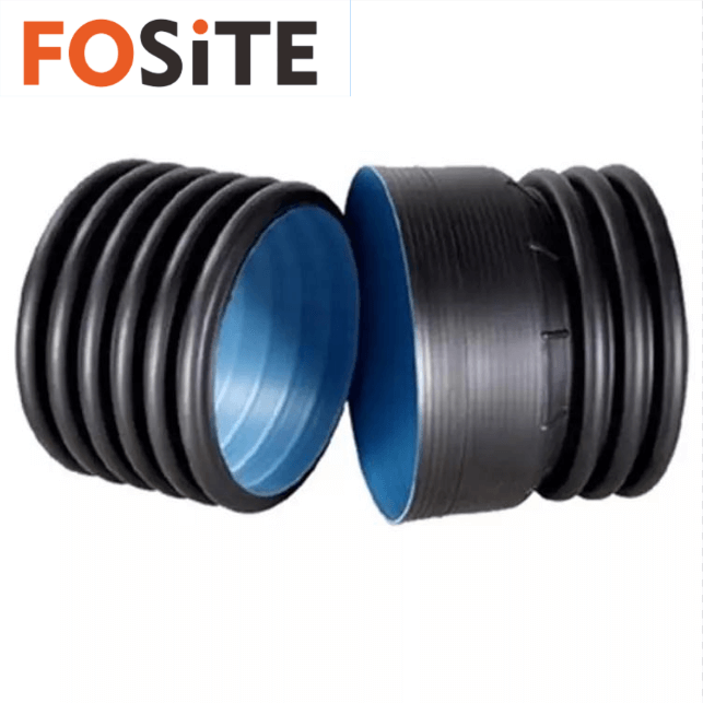 FOSITE Chinese Manufacturer Buried Spirally Wound Corrugated PE 