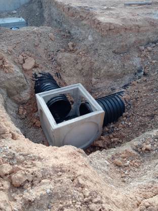 Application of Double Wall Corrugated Pipe in Drainage