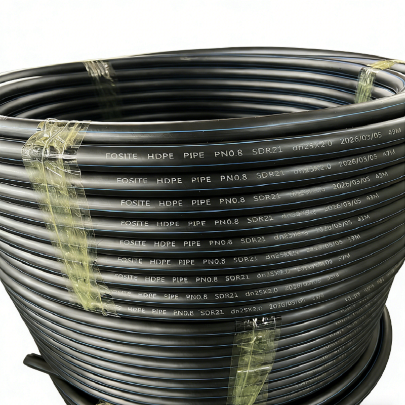 What are the applications of HDPE pipes with different specifications?